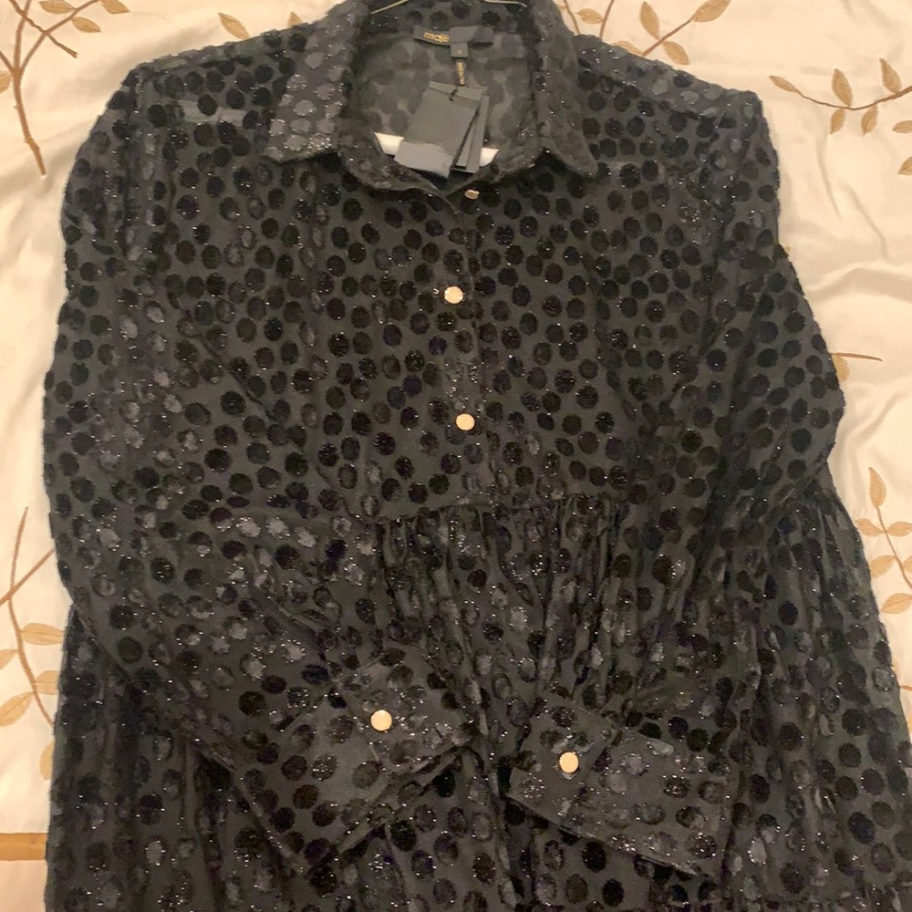 Beautiful NWT maje dress black